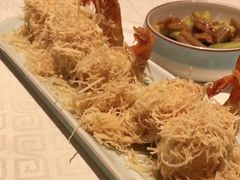 金丝凤尾虾-顺峰海鲜酒楼(省府店)