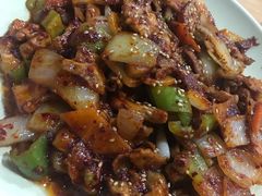 辣炒五花肉-贤花饭店(城阳店)