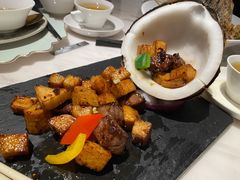 椰果杏鲍菇牛肉粒-闻见中国海南菜(K11店)