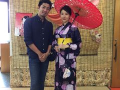-东京都浅草樱花和服租赁店