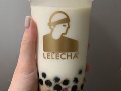 奶麻薯紫薯烧-LELECHA乐乐茶(上海五角场万达广场店)