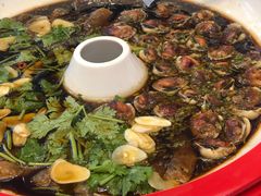 生腌血蛤拼虾-金华安大酒楼·老牌潮菜·粤式茶点(东方国际店)