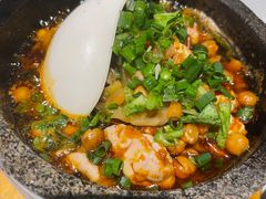 石锅焗猪脑-新蜀会四川豆花(五羊店)