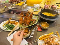 -河坝烧烤串城(金达莱店)