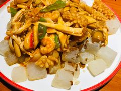 -二姐家三个拿手菜·北塘海鲜·大馅锅贴王(成林道店)
