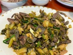酸菜炒鹅杂-味源白莲鹅