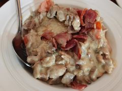 奶油汁蘑菇鸡肉烩饭-普兰达德国餐厅·德式脆皮烤猪肘·自酿啤酒(观唐店)