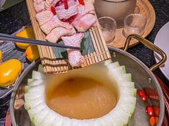 -得意咚瓜·顺德鱼生·冬瓜盅火锅