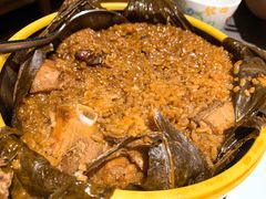 笼仔糯米酱排骨-老头儿油爆虾(星光一期店)