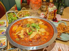 -街角等你.大连海鲜烧烤.经典铁板海鲜串(西安路店)