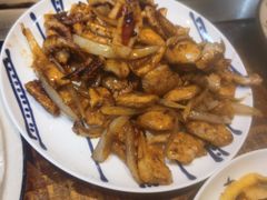 香辣铁板鱿鱼-大成铁板烧•板前(复古餐厅石老人店)