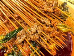 -拈签一笑黄牛肉辣卤串串