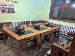 -果松木炭酸菜铜火锅·外婆参鸡汤