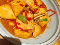 砂锅豆腐煲-耶里夏丽·新疆菜·家庭聚场(百联中环购物广场店)