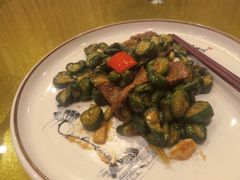 脆瓜炒黄牛肉-亮庆餐厅·粤菜·早茶(篁庄店)