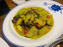 青番茄炒腊味-老宁波1381餐厅(宏泰广场店)