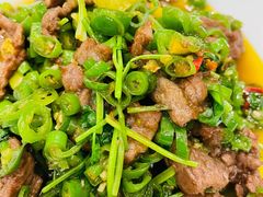 小炒黄牛肉-高坎一品甲鱼庄(两河店)
