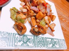 香烤菌菇-云海肴云南菜·蒸汽石锅鱼(北京良乡华冠店)