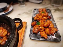 雪花糖醋里脊-绿茶餐厅(光谷世界城步行街店)