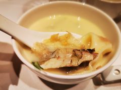 浓汤雪菜黄鱼小馄饨汤-玫瑰厅上海菜(兴国路店)