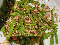干煸肉末四季豆-蔴将·川菜(黄龙万科店)