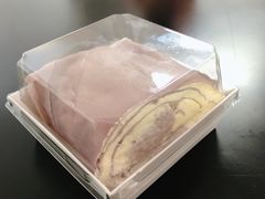 芋泥毛巾卷-一块甜品店