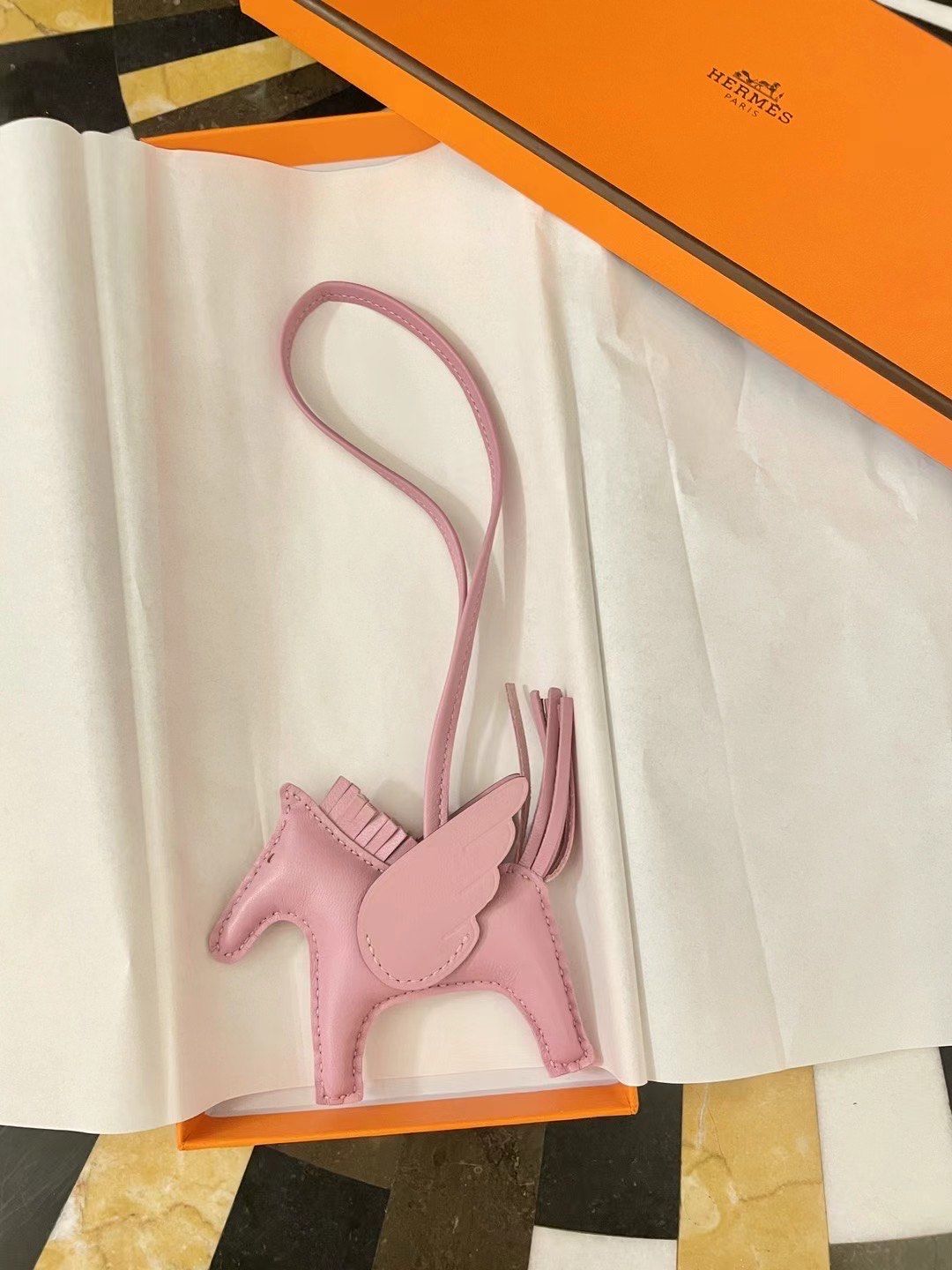 爱马仕 小飞马 锦葵紫