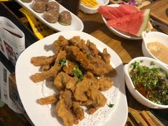 现炸小酥肉-巴奴毛肚火锅(广益哥伦布店)
