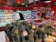 大堂-盒马X会员店(王府井奥莱UP TOWN店)