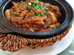 鱼香茄子煲-强记烧鸡(信业悦都汇店)