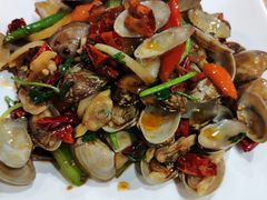 辣炒花蛤-食客烧烤(罗道庄店)