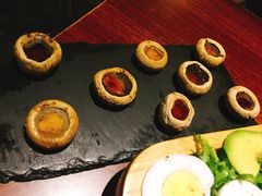岩烤口蘑-海石湾餐厅·沙画家的店
