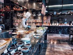 自助调料区-美食汇海鲜自助餐厅·小龙虾烧烤(富力万达文华酒店)