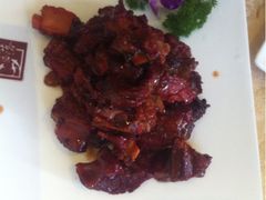 秘制叉烧碳烤大排-院落创意菜