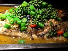 鲜青椒烤鱼-探鱼·鲜青椒爽麻烤鱼(中山大信新都汇店)