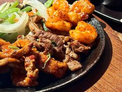 牛柳鸡肉鲜虾三拼法基塔-Q MEX 库迈墨西哥餐吧(三里屯店)