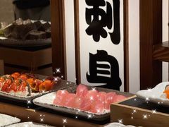 -广州万富希尔顿酒店·感趣自助餐厅·金秋蟹宴生蚝海鲜刺身烧烤