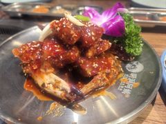 -明洞阿姨·韩式酱蟹烤肉·创意料理(三元桥店)