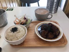 现煮鲜奶茶原味-箪食记(汉口路店)