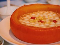 南瓜酒酿小圆子-玫瑰厅上海菜(兴国路店)