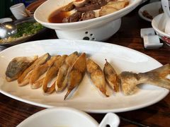 香煎鲳鱼-陈鹏鹏潮汕菜(欢乐海岸 海边景观店)