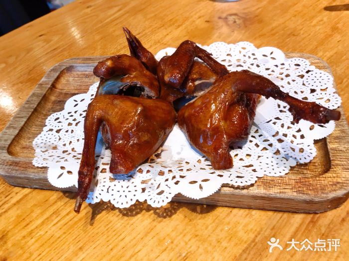 金光鸽王(海上世界店)-金光灵芝乳鸽-菜-金光灵芝乳鸽图片-深圳美食