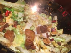 煲仔豆豉娃娃菜-绿茶餐厅(蓝色港湾店)