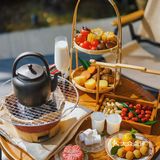 [吐]三祺这家围炉煮茶巨有氛围❗会下雪❗超出片❗