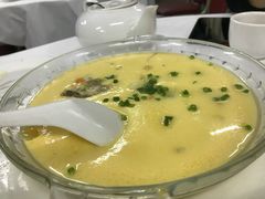 蟹盖蒸水蛋-新陶陶酒家