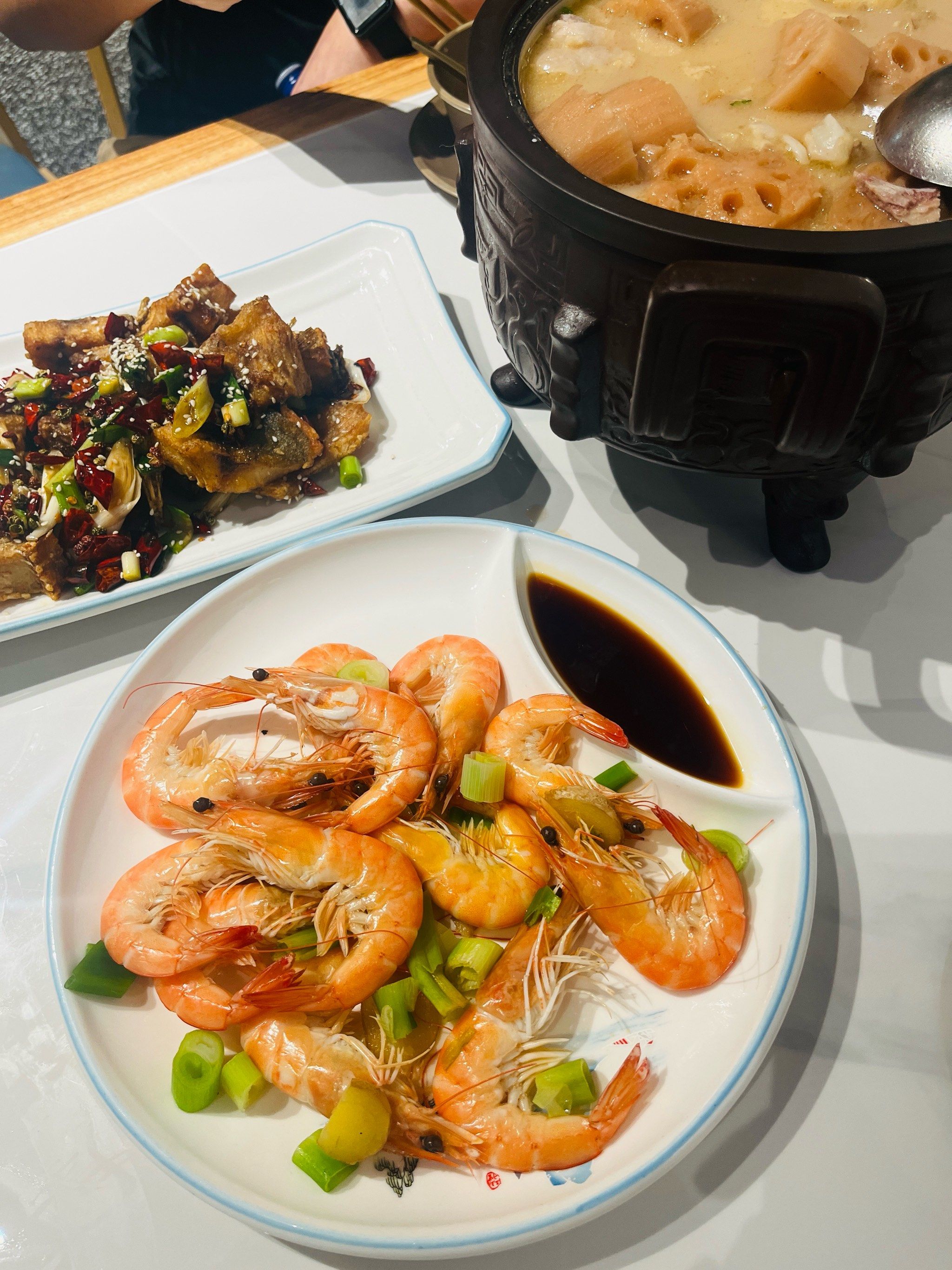 和朋友一起的美食大餐