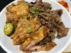 大碗过瘾双拼-熊吞·大碗丼烧肉饭(西市场嘉华店)