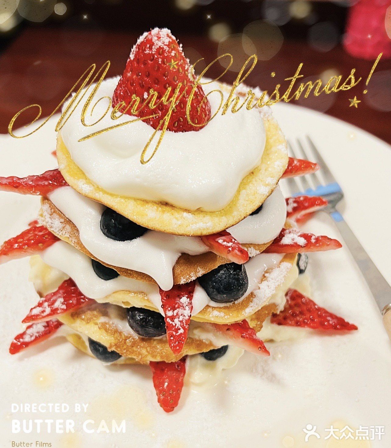 圣诞松饼复刻成功啦～～🎄🥞