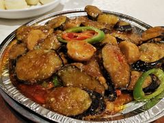 铁板烧汁茄盒-新洪记·丽久饭店(铁西店)