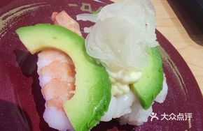 Avocado and Cooked Shrimp